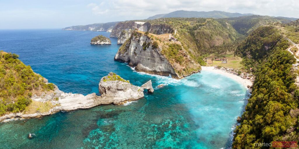 Atuh beach panorama, Nusa Penida, Bali, Indonesia