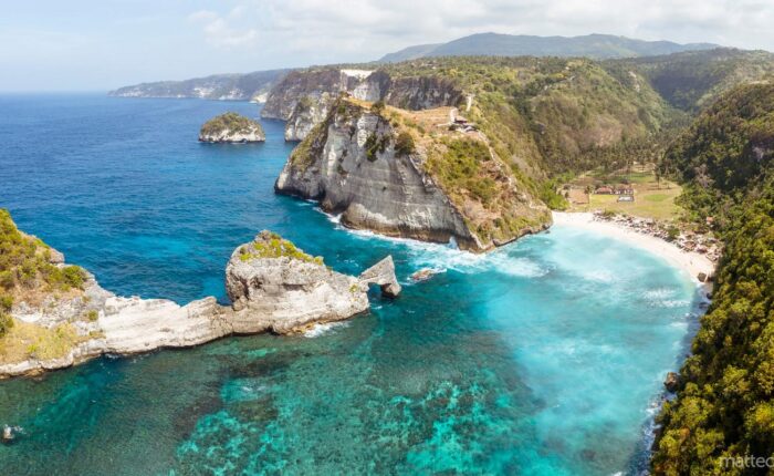 Atuh beach panorama, Nusa Penida, Bali, Indonesia