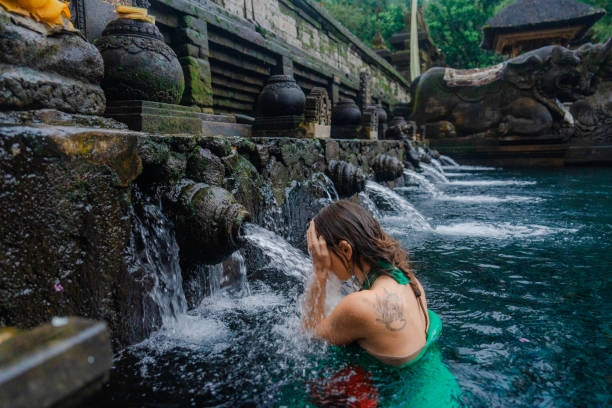 Melukat Water Purification Ritual In Bali