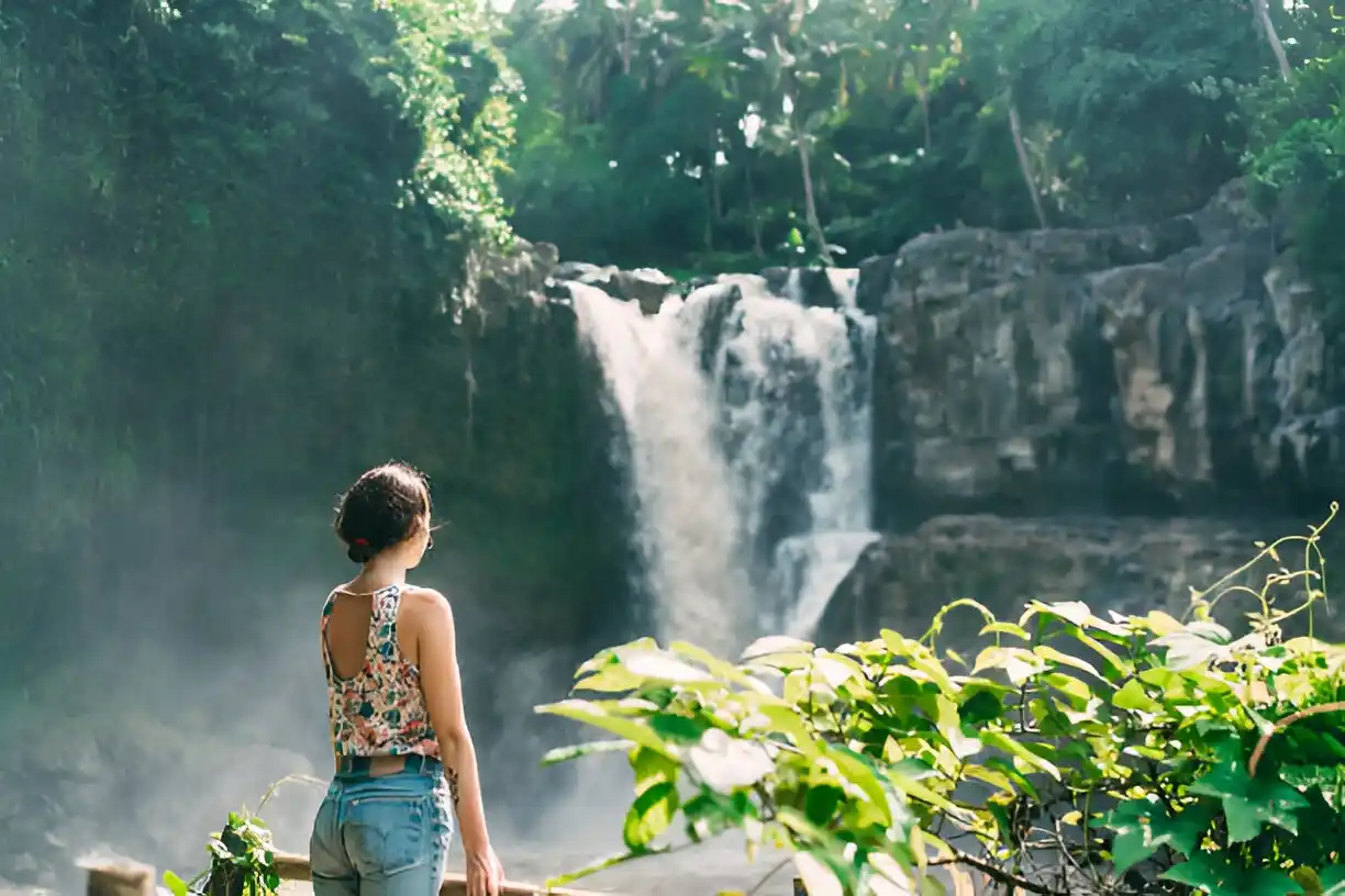 tegunungan waterfall in ubud bali