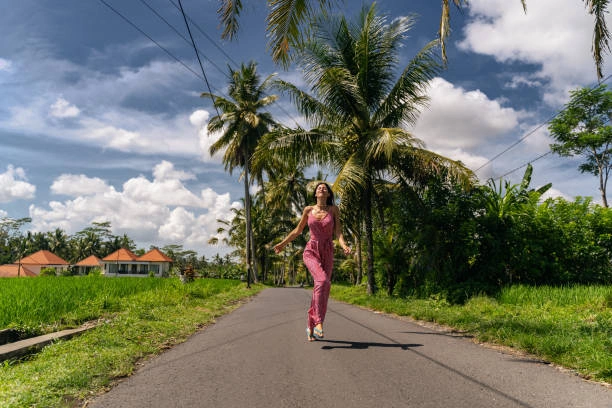 walking in ubud