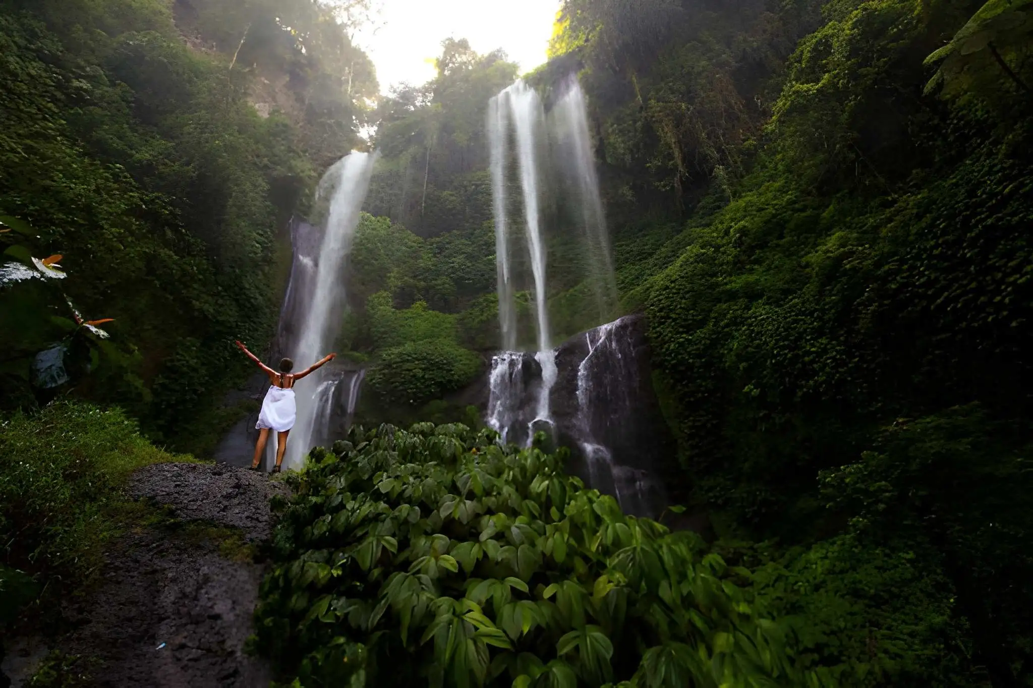 Sekumpul Waterfall in bali