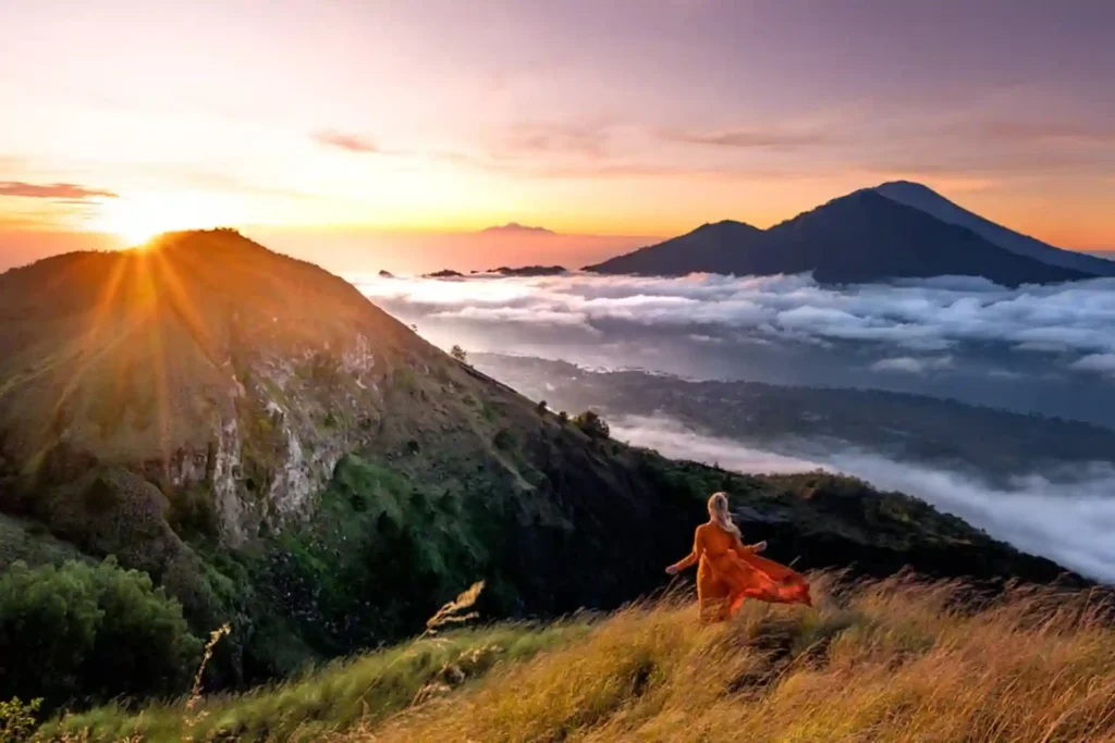 Take Instagram Photos at Scenic Mount Batur Viewpoints