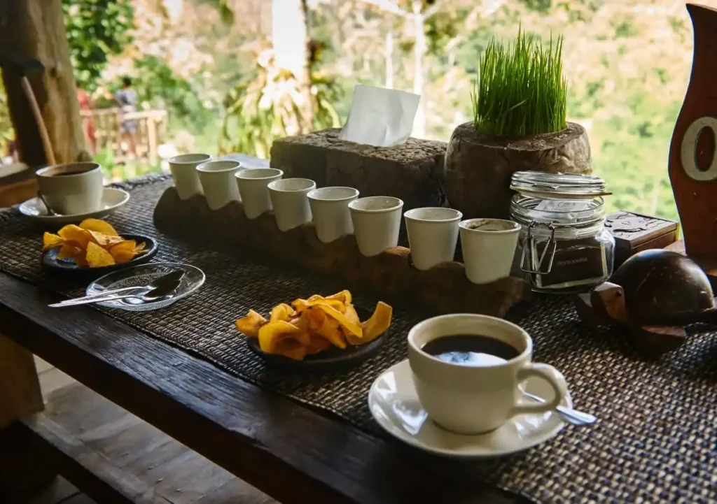 enjoy balinese coffe