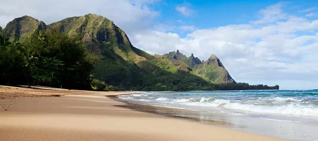 Hidden beach in bali