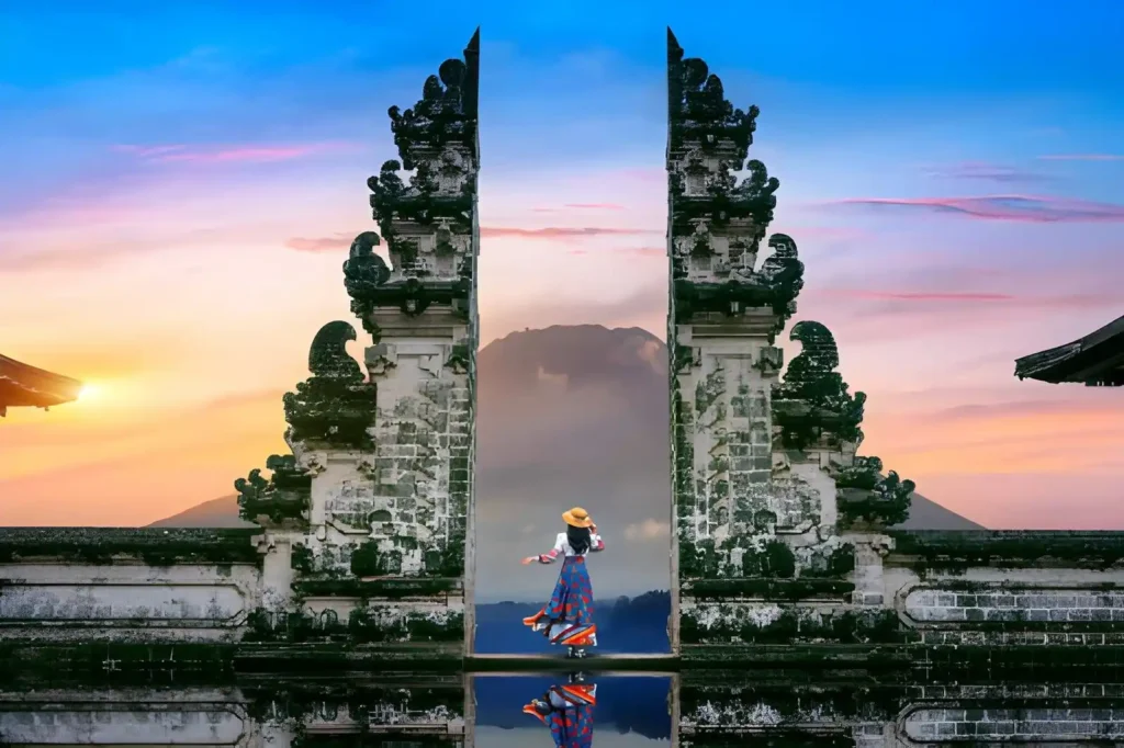 Lempuyang temple sunrise