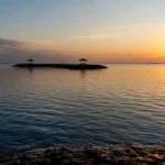 Sanur beach sunrise